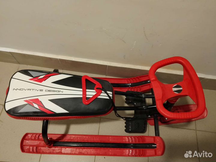 Детский снегокат новый