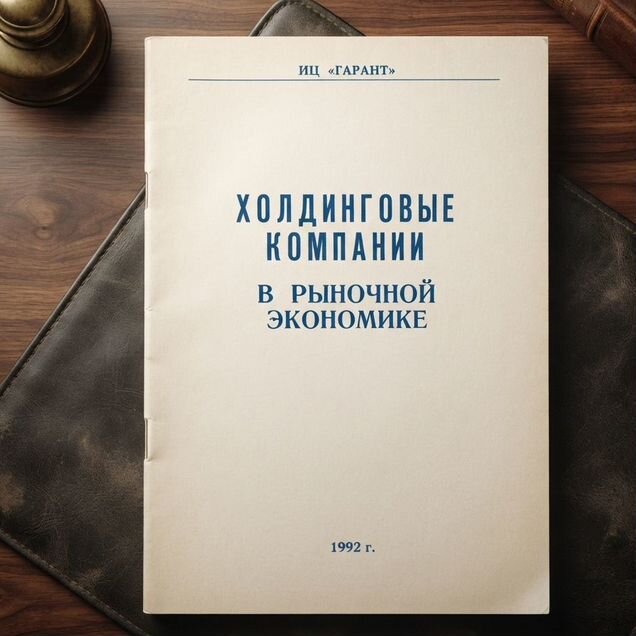 Холдинговые компании в рыночной экономике (1992)