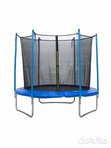 Батут 305 см, синий, нагрузка - 120кг