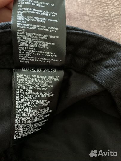 Бейсболка balenciaga черная 57 см