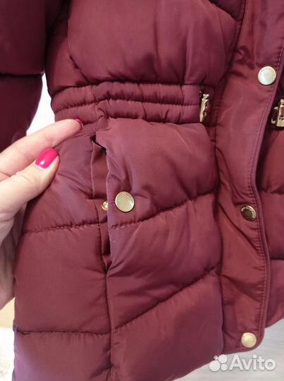 Куртка зимняя для девочки Zara, 116 см