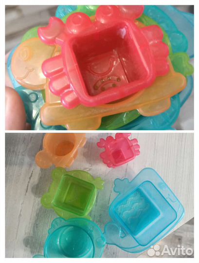 Безопасные игрушки в ванную