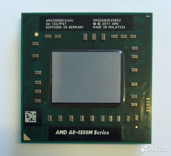 Процессор AMD A8-4500M для ноутбука