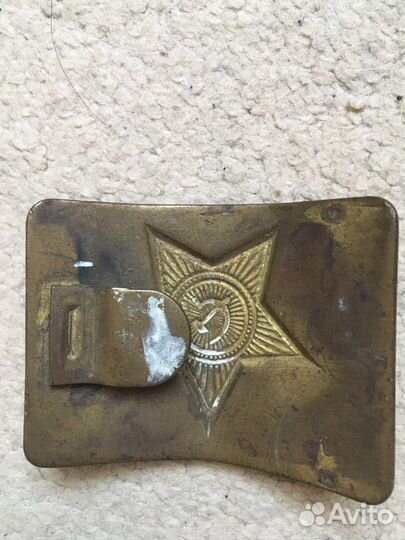 Бляха на ремень солдатская