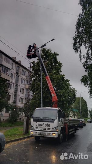 Аренда услуги автовышки