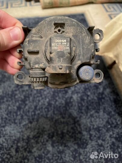 Противотуманные фары renault megane 2