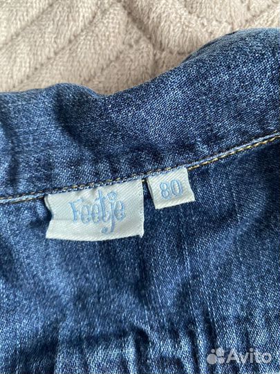 Джинсовое платье для девочки