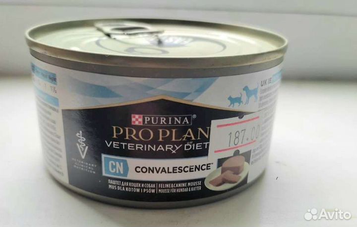 Корм purina pro plan convalescence для кошек
