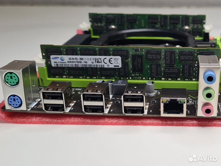 Комплект xeon e5 2650v2 + 32gb озу + кулер