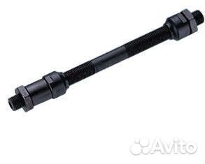 Ось втулки заднего колеса 145мм, с конусами и конт