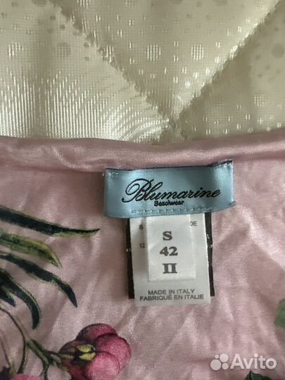 Пляжнле платье blumarine s