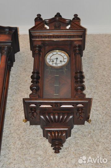 Часы старинные настенные Gustav Becker 99