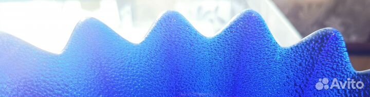 Рюмки цветное стекло СССР салатник