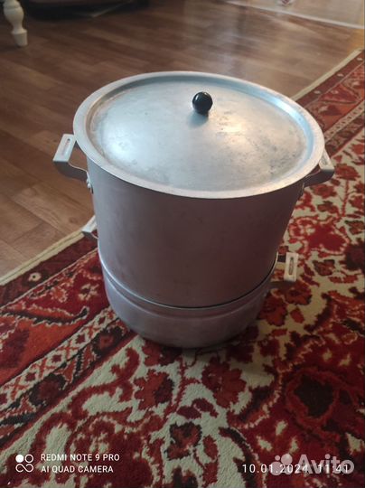 Мантоварка алюминиевая