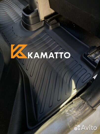 3D ковры в салон Kamatto Toyota Aqua (Р10)