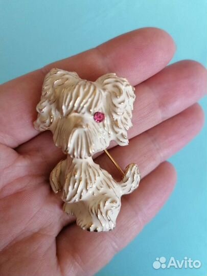 Винтажная брошь