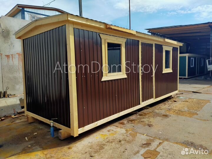 Бытовка для дачи привезем за 6 часов