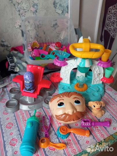Игровые наборы для лепки плей до