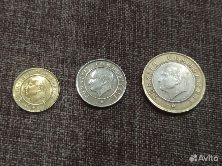 Монеты Турции