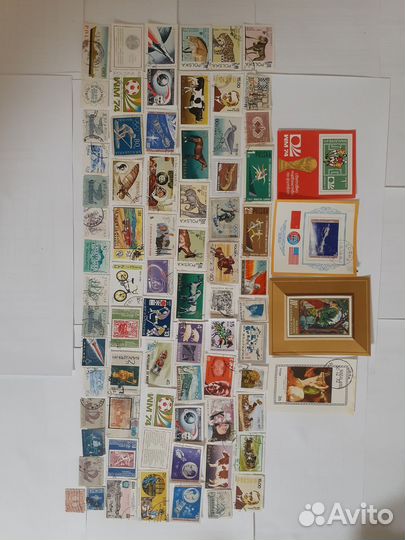 Марки иностранные