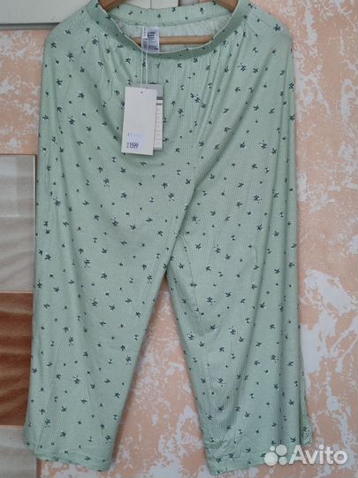 Штанишки пижамные новые, 2 шт. Размер S, L