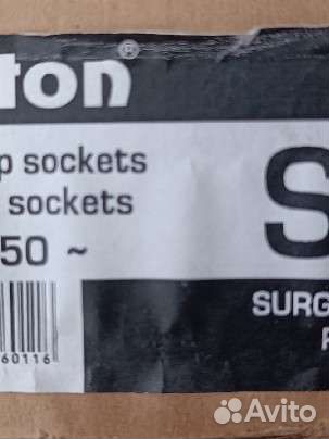 Блок розеток в стойку с кабелем