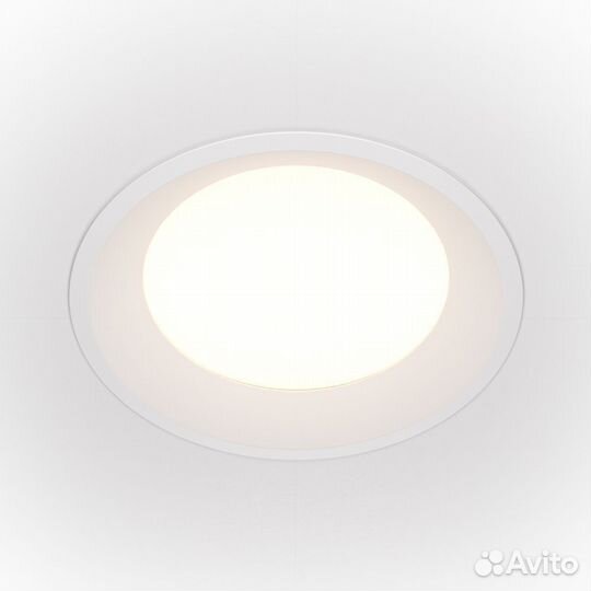 Светильник встраиваемый потолочный DL055-24W3K-W