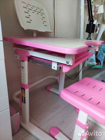 Парта со стулом растущие