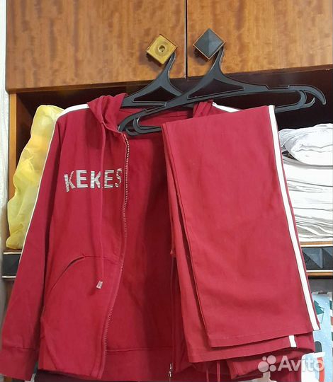 Спортивный костюм женский 44 46 бу