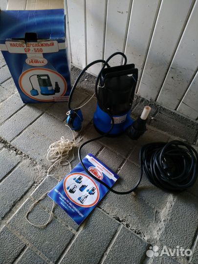 Дренажный насос для грязной воды