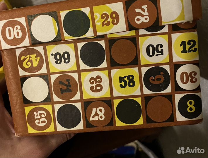 Лото СССР деревянное полный комплект