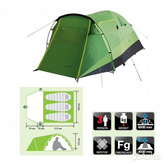 Палатка Norfin Bream 3