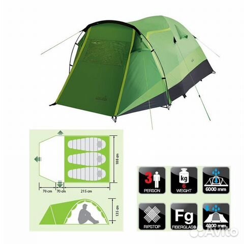 Палатка Norfin Bream 3