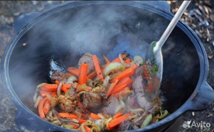 Казан чугунный