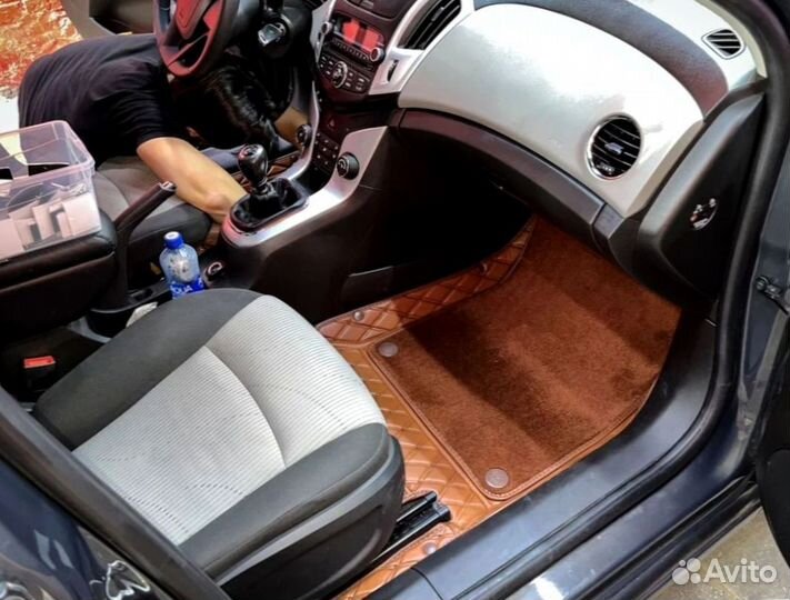 3D коврики для Chevrolet Cruze 2012