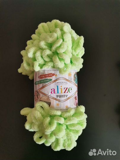 Плюшевая пряжа Alize Puffy