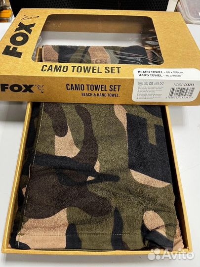 Комплект камуфляжных полотенец (2шт.) FOX camo