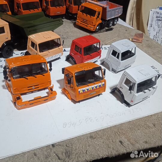 Кабины от моделей камаз