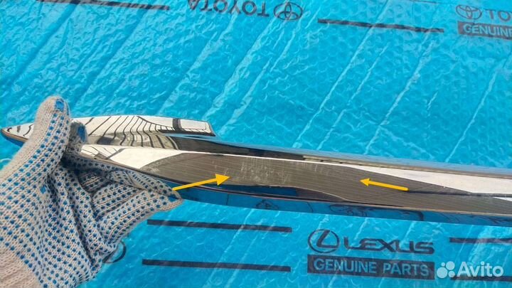 Молдинг багажника Лексус Gx 460 нижний