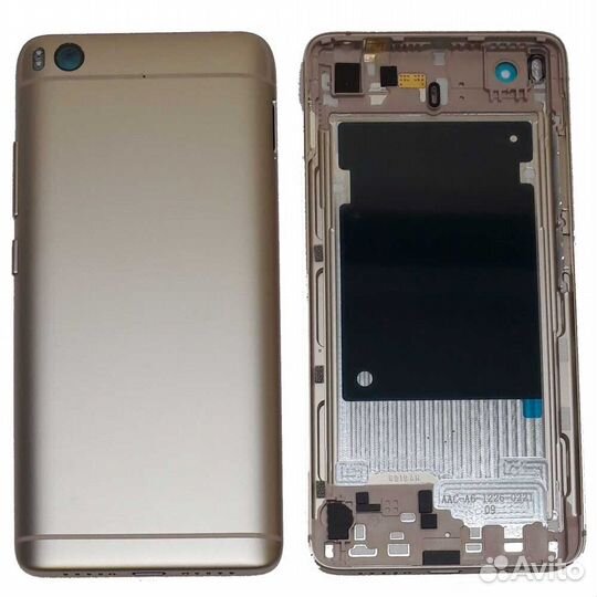 Задняя крышка для Xiaomi Mi5s золотая