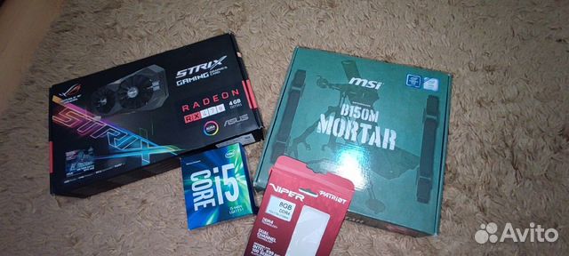 Комплект для сборки пк купить в Череповце | Электроника | Авито