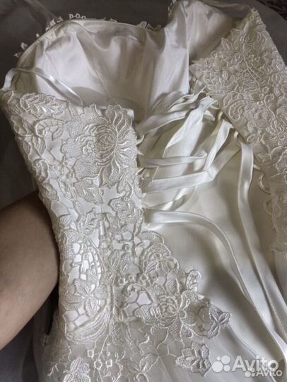 Свадебное платье айвори 40-44