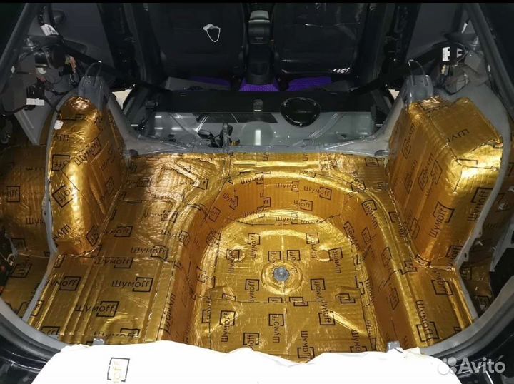 Шумоизоляция багажного отделения