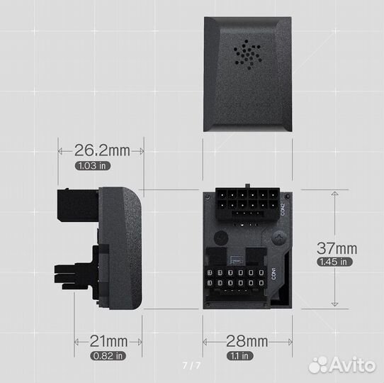 Угловой адаптер для видеокарт ATX 3.0 12vhpwr 180