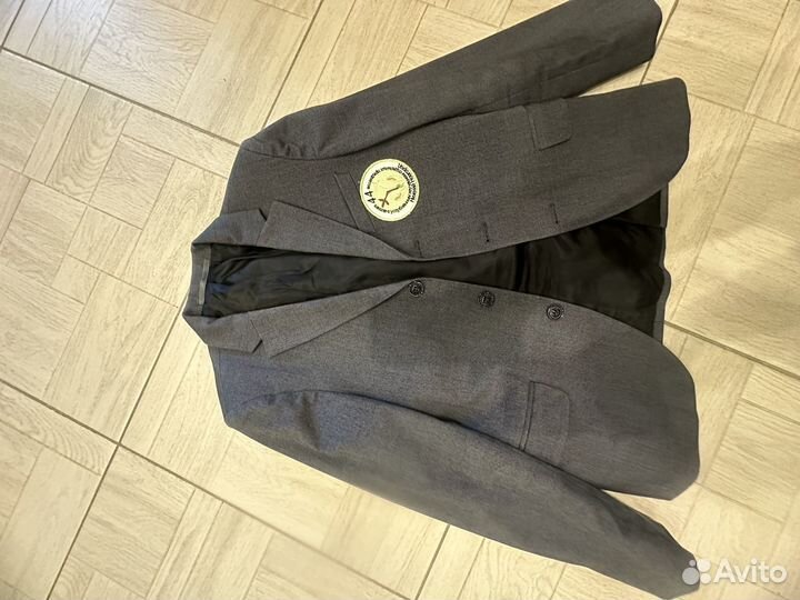 Школьная форма для мальчика 146 серая