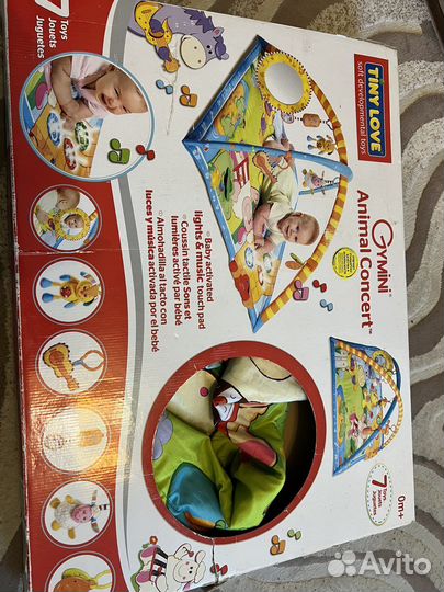 Развивающий коврик tiny love