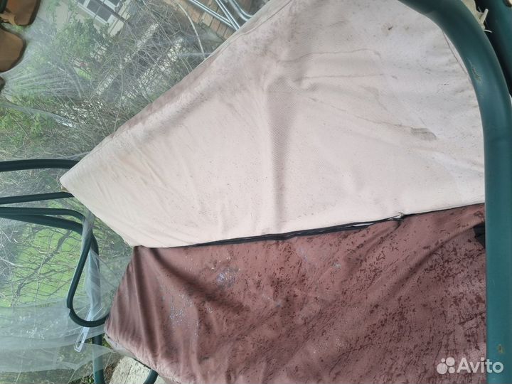 Садовая качеля бу