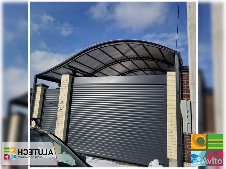 Ворота роллетные Аlutech