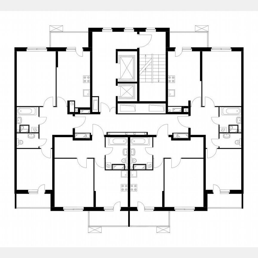3-к. квартира, 72 м², 14/24 эт.