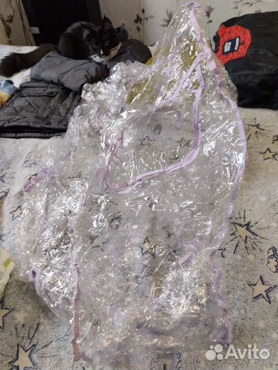 Дождевик на коляску универсальный